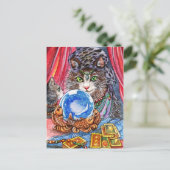 私をあなたの幸運を言うことを許可して下さい ポストカード (スタンド正面)