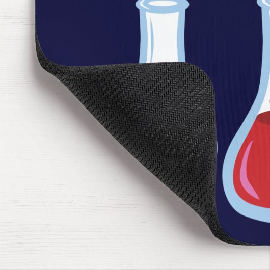 私をあなたの科学を落とすことを許可して下さい マウスパッド (コーナー)