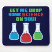 私をあなたの科学を落とすことを許可して下さい マウスパッド (正面)