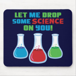私をあなたの科学を落とすことを許可して下さい マウスパッド