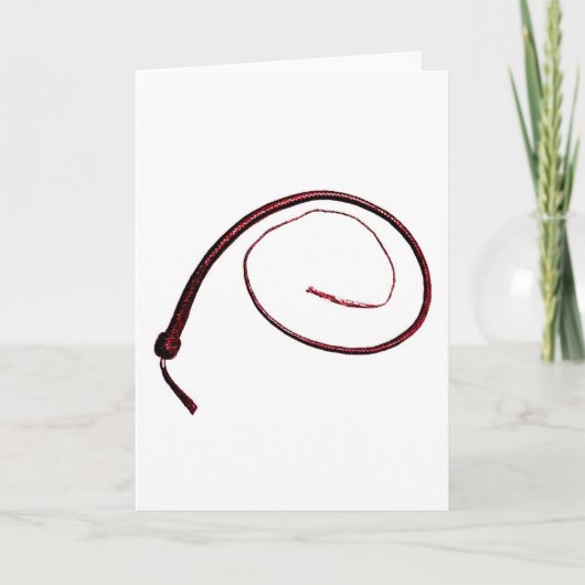 私をあなたの鞭を感じることを許可して下さい! シーズンカード (正面)