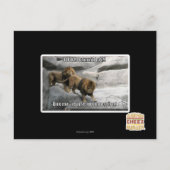 私をありますちょうど表現がかんで下さい! ポストカード (正面)