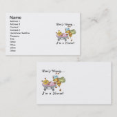 私をありますナースのTシャツおよびギフトが心配しないで下さい 名刺 (正面/裏面)