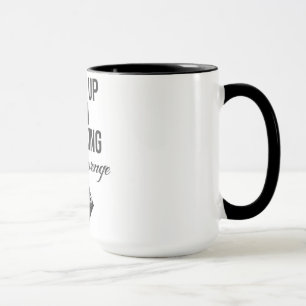 私をあります考えるが-オットーの復讐のコーヒー・マグ締めて下さい マグカップ
