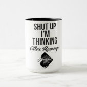 私をあります考えるが-オットーの復讐のコーヒー・マグ締めて下さい マグカップ (中央)