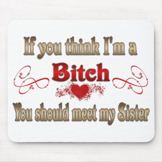 私をあれば考えれば マウスパッド (正面)