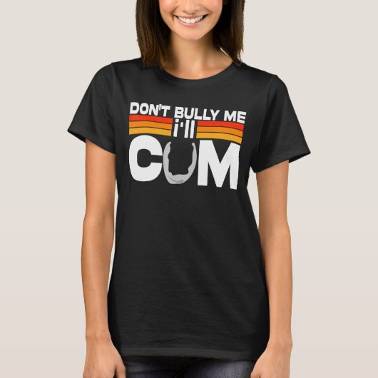 私をいじめないで来 Tシャツ (正面)