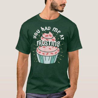 私をおもしろいつや消しベーキングで Tシャツ