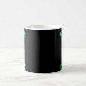 私をおもしろい捕もしまえるLeprechaun St Patr コーヒーマグカップ (中央)
