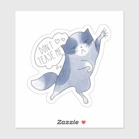 私をからかわない子猫 シール (シート)