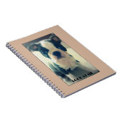 私をかわいい犬のノート見て下さい ノートブック (右側)