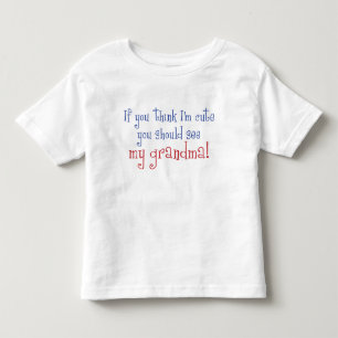 私をかわいければ考えれば トドラーTシャツ