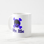 私をかんで下さい コーヒーマグカップ (正面左)