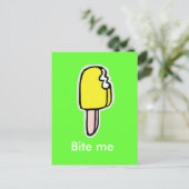 私をかんで下さい ポストカード (スタンド正面)