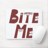 私をかんで下さい マウスパッド (マウス)