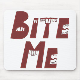 私をかんで下さい マウスパッド