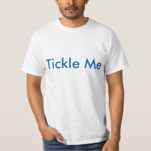 私をくすぐって下さい Tシャツ