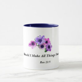 私をさせますすべての事を新しく見て下さい マグカップ