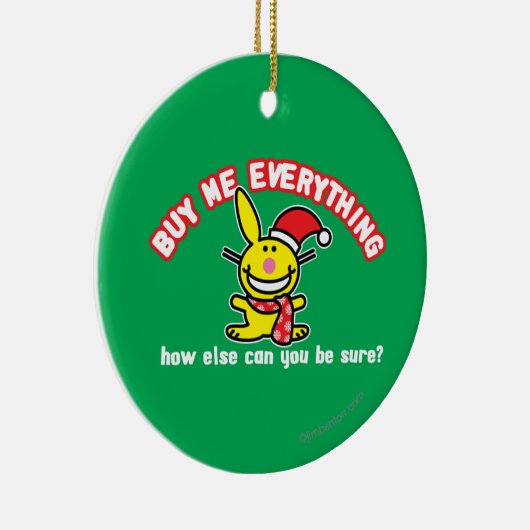 私をすべて買って下さい セラミックオーナメント (右)