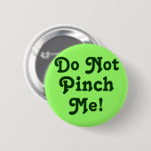 私をつままないで下さい! 缶バッジ (正面&裏面)