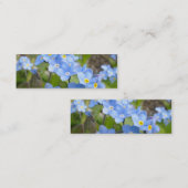 私をないしおりの名刺忘れて下さい スキニー名刺 (正面/裏面)