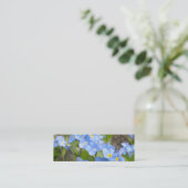 私をないしおりの名刺忘れて下さい スキニー名刺 (スタンド正面)