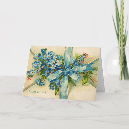 私をないカード忘れて下さい カード (正面)