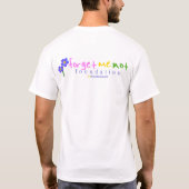 私をない基礎忘れて下さい Tシャツ (裏面)