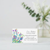 私をない庭の花の名刺忘れて下さい 名刺 (スタンド正面)