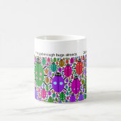 私をない煩わせて下さい コーヒーマグカップ (中央)