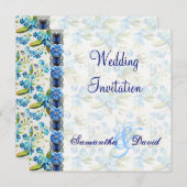 私をない結婚式招待状カード忘れて下さい 招待状 (正面/裏面)