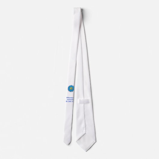 私をない、WilsontownのIronworks聖ヨハネ236忘れて下さい ネクタイ (裏面)