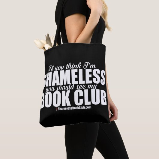 私をなら恥知らず会えば私のブッククラブに考えれば トートバッグ (クローズアップ)