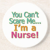 私をのおもしろいなナースの看護おびえさせることができません コースター (正面)