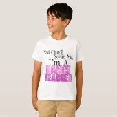 私をのダンスの先生おびえさせることができません Tシャツ (正面フル)
