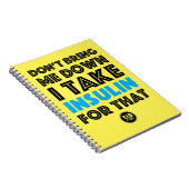 私をの下の連れて来ないで下さい[黄色か青緑色] ノートブック (右側)