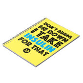 私をの下の連れて来ないで下さい[黄色か青緑色] ノートブック (左側)