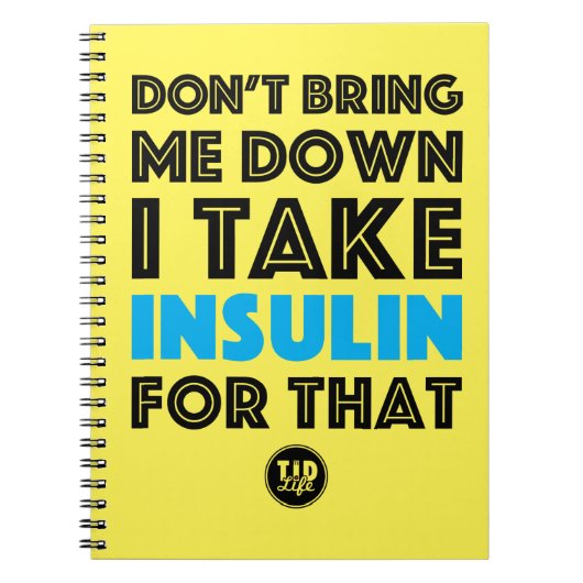 私をの下の連れて来ないで下さい[黄色か青緑色] ノートブック (正面)