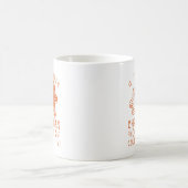 私をもし含むクリスマスのクッキー コーヒーマグカップ (中央)