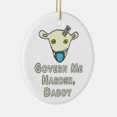 私をより厳しくパパに セラミックオーナメント (右)