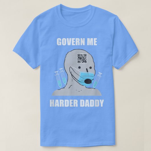 私をより厳しくパパに Tシャツ (デザイン正面)