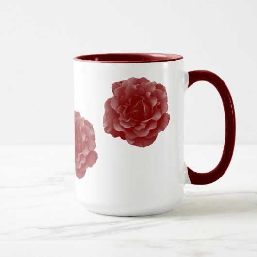 私をアリスのマグ飲んで下さい マグカップ (右)