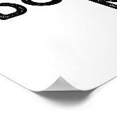 私をアートプリンからおもしろい離さないで ポスター (角)