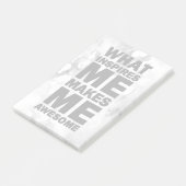 私をインスパイア何が私を素晴らしくさせます ポストイット (アングル)