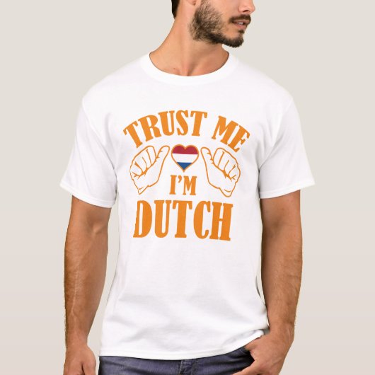 私をオランダ Tシャツ (正面)