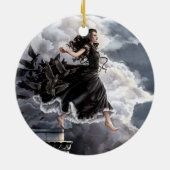 私をオーナメントつかまえて下さい セラミックオーナメント (裏面)