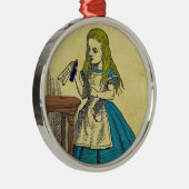 私をオーナメント飲んで下さい メタルオーナメント (右)