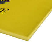 私をガッズデン国旗ブラックイエローで踏んではいけない カッティングボード (角)