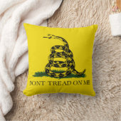 私をガッズデン旗に踏み付けない クッション (ブランケット)