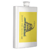 私をガッズデン旗に踏み付けない フラスク (右)